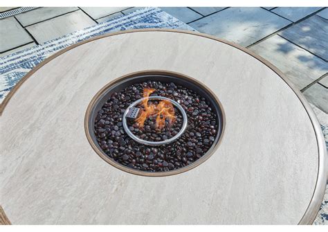 rainier ranch fire pit table