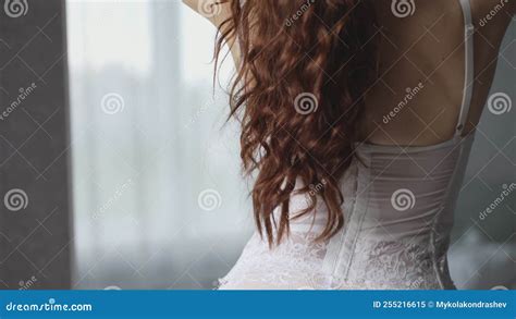 Sensual Woman In Beautiful Lingerie Stock Video Video Of Caucasian Attractive