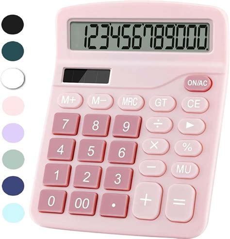 Calculadora de escritorio de oficina, bonita calculadora para niños