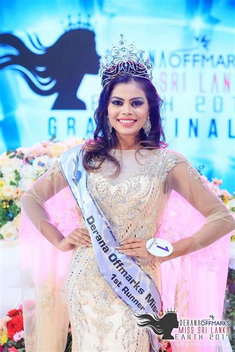 Dilukshi Weeraperuma First Runner Up Miss Earth Sri Lanka 2017 Photo