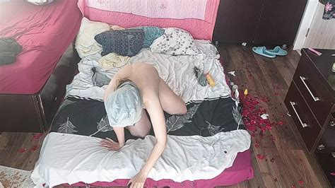 My Wife Masturbates Until I Amateur Couple Crazy Sex In The Bedroom