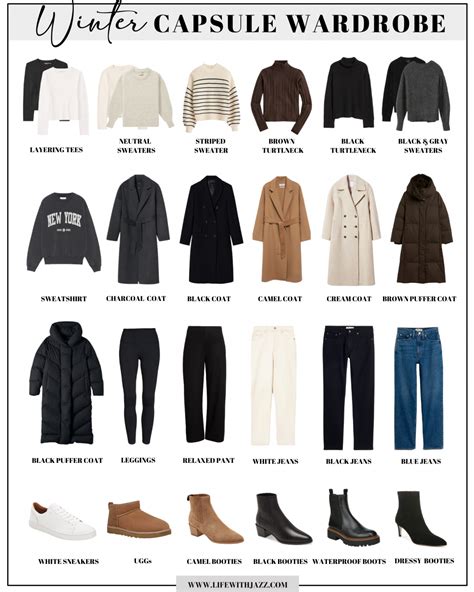 Winter Capsule Wardrobe 2023 - LIFE WITH JAZZ in 2024 | Capsule ...