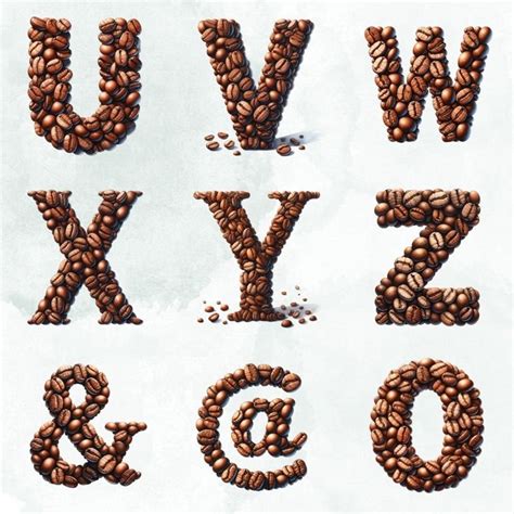 35 Png Alphabet Coffee Clipart Alphabet Png Coffee Alphabet