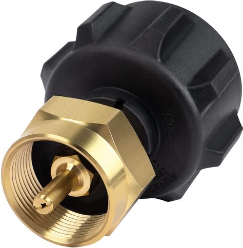 Propane Refill Adapter For Lb Tanks Easy To Use Solid Brass Small