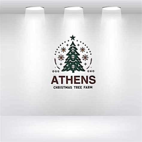 Logo Design For Athens Christmas Tree Farm Freelancer