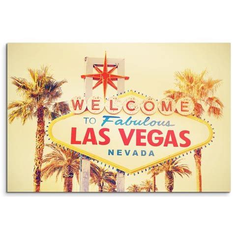 Gerahmtes Leinwandbild Welcome To Las Vegas Nevada East Urban Home