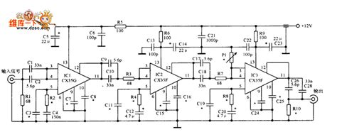 600MHz broadband amplifier circuit - Amplifier_Circuit - Circuit Diagram - SeekIC.com