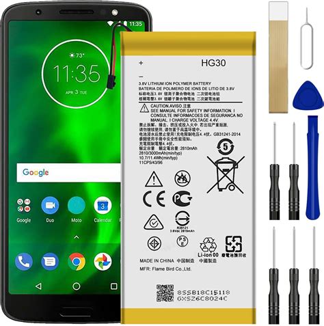 Amazon Wuhao Bater A De Repuesto Hg Para Motorola Moto G