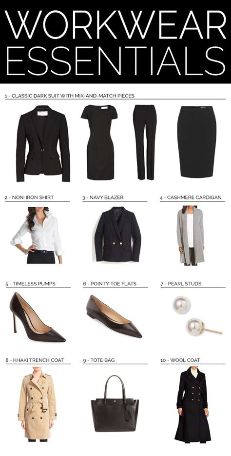 Workwear Wardrobe Essentials Memorandum Work Wear Workwear