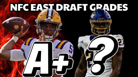 Nfc East Draft Recapgrades Who Had The Best Draft In The Nfc East