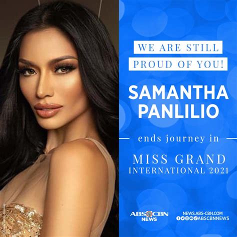 Samantha Panlilio Did Not Make It To The Top 20 Of The