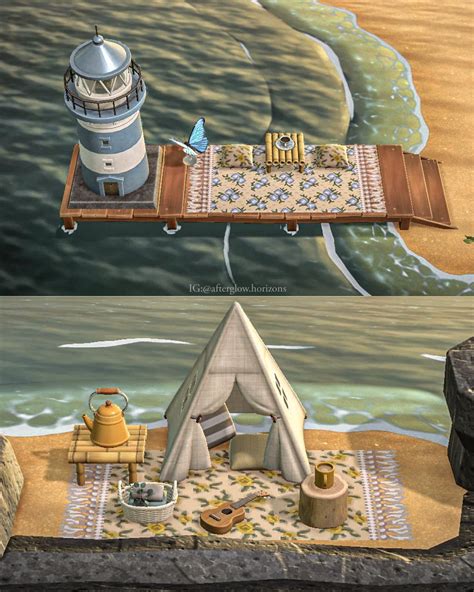 The pier and secret beach 🌊💛 : r/AnimalCrossing