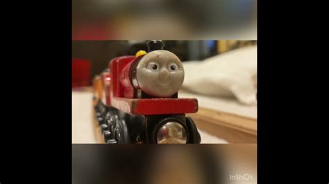 Thomas And Friends Wooden Railway James Goes Too Far Remake Youtube