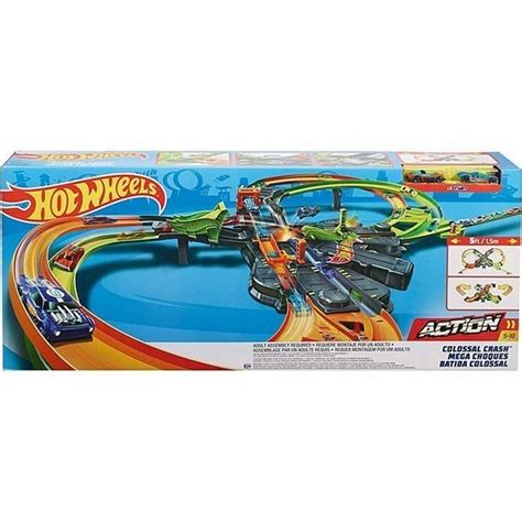 KOLOSALNA KRAKSA Hot Wheels Mega ZESTAW TOR GFH87 13516263783 Oficjalne Archiwum Allegro