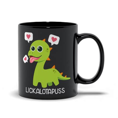 Lickalotapus Mug BLK Lesbian Mug LGBT Lesbian Wedding Etsy