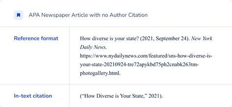 How To Cite A Newspaper Article Apa A Quick Guide And Examples