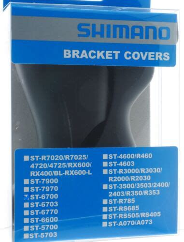 Genuine Shimano Ultegra ST 6700 Bracket Cover Set STI Lever Hood Set