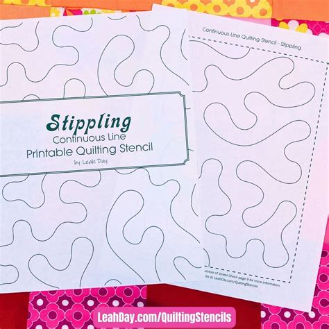 Printable Quilting Stencils Paper Quilt Stencil