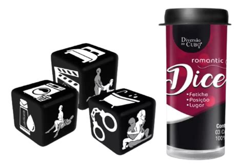 Jogo Do Prazer 3 Dados Para Casal Posições Na Cor Preta Pimenta Hot Sex Shop Seu mundo