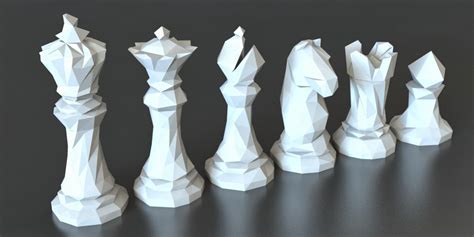Free 3d Printable Chess Pieces Printable Templates
