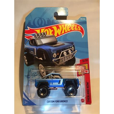 Hot Wheels Custom Ford Bronco Shopee Brasil