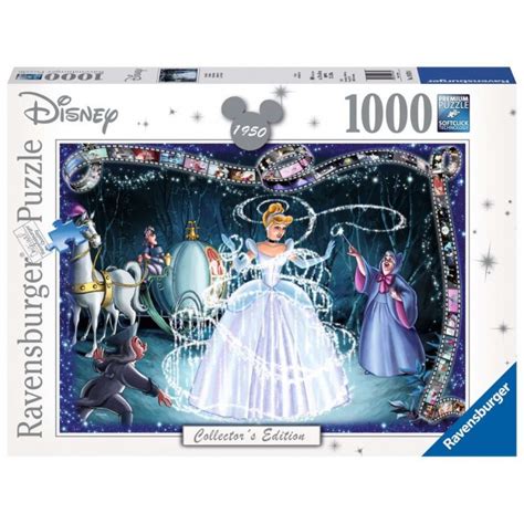 Casse tête Disney Ravensburger 1000 pcs Cendrillon 19678 Franc