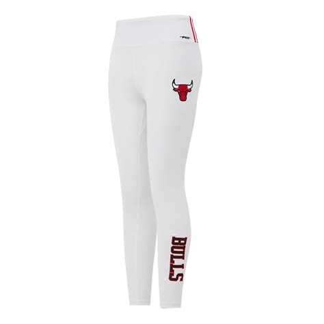 Nba Chicago Bulls Classic Womens Jersey Legging White Pro Standard