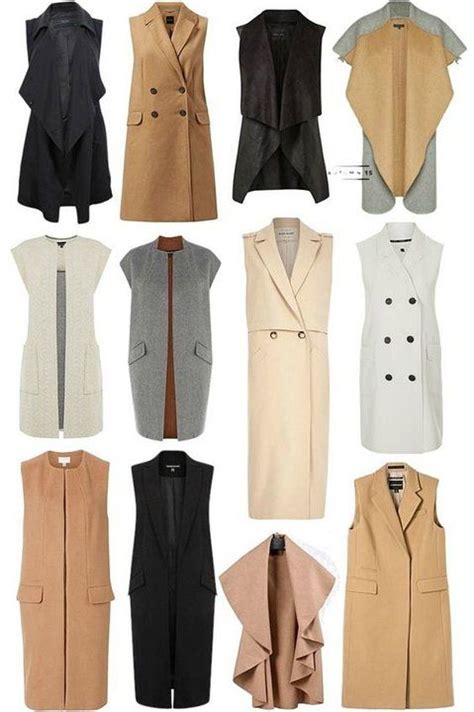 Длинный жакет без рукавов - легкий способ стать выше и стройней с ...