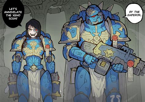 Ultramarines Fanart By Taojinn015 Rimaginarywarhammer