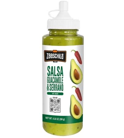 Oz Zaaschila Salsa Guacamole Serrano Hot Ben S Bargains