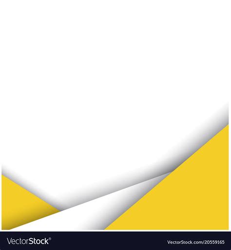 Abstract Yellow White Color Modern Background Vect