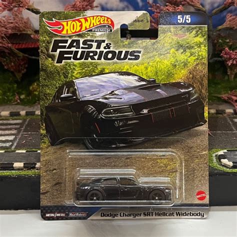 Jual Hot Wheels Premium Fast Furious Dodge Charger Srt Hellcat Widebody Shopee Indonesia