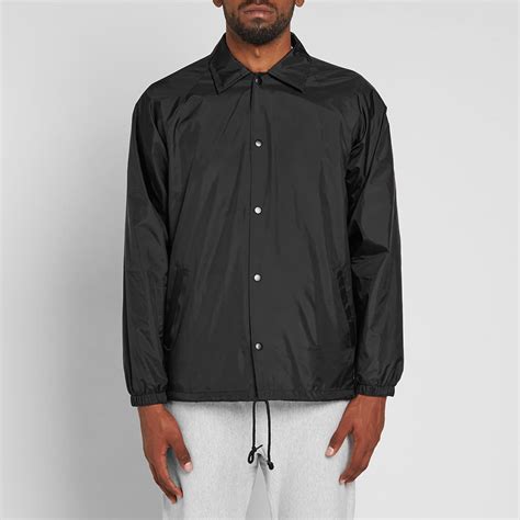 Mki Plain Coach Jacket Black End Us