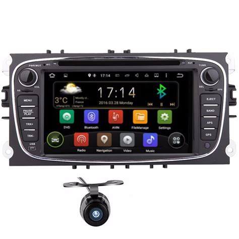 Double Din Android Car Dvd Player Gps Navigation For Ford Focus