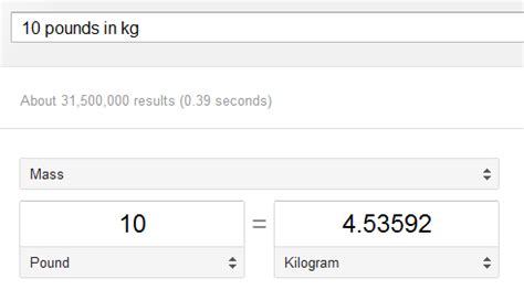 Pound Kilogram Conversion Online