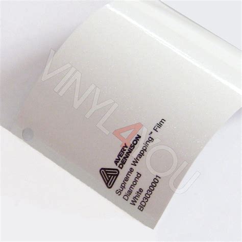 Пленка AVERY Diamond - White - Белый с блестками глянцевый - купить в ...