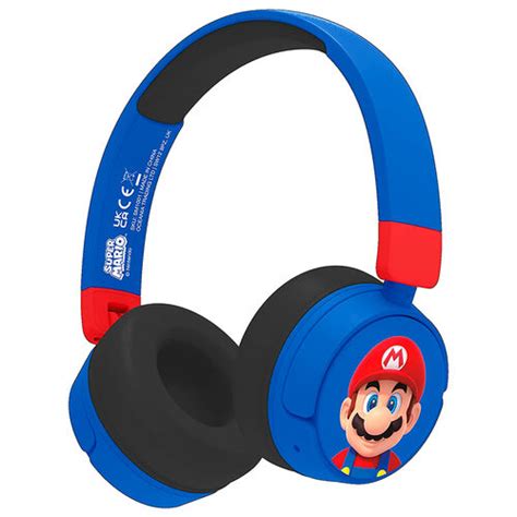 Auriculares Inalambricos Infantiles Super Mario Bros