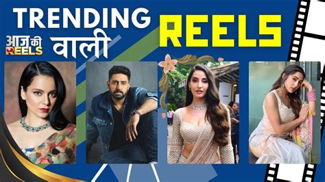 aaj ki reels bollywood stars latest reels sara ali khan nora