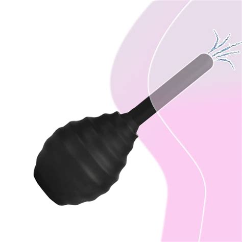 Naixbty Silicone Anal Vaginal Douche High Quality Enema For Intimate Cleansing Comfortable