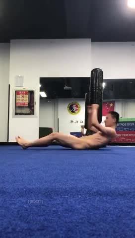 Chinese Athlete A Boxer Practised Nude BoyFriendTV