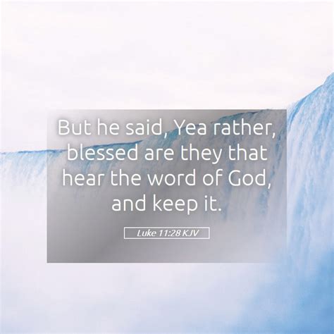 Luke 11:28 KJV Bible Verse Images