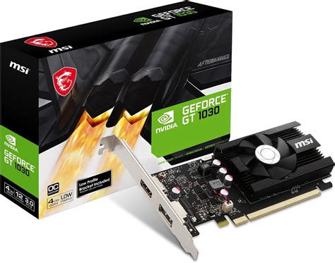Brandclub - MSI Gaming GeForce GT 1030 4GB DDR4 64-bit HDCP Support ...