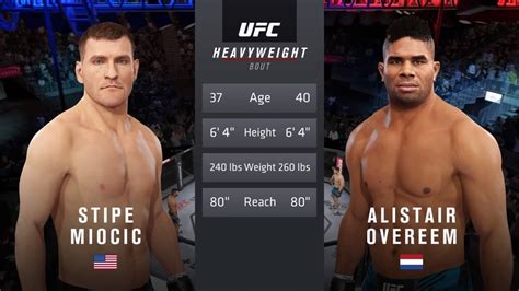 Ufc 203 Stipe Miocic Vs Alistair Overeem Youtube