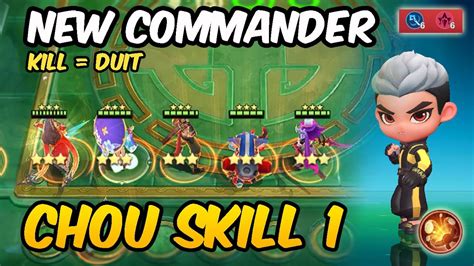 New Commander Chou Skill Auto Kaya Raya Panen Duit Jadi Gampang