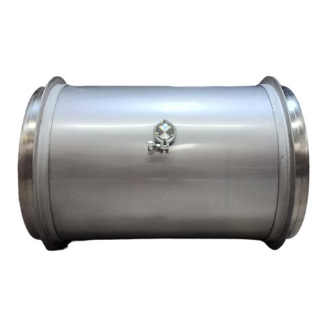 Used 55 Gallon Stainless Steel Barrel | Closed Top (1.5 mm)