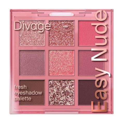 Палетка теней для век Divage Easy Nude Fresh Eyeshadow Palette купить на OZON по низкой цене