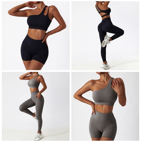 Custom Logo Women S Naked Feeling One Shoulder Sports Bra