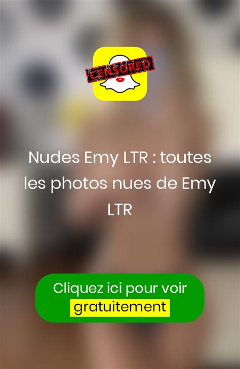 Nudes Emy Ltr Toutes Les Photos Nues De Emy Ltr