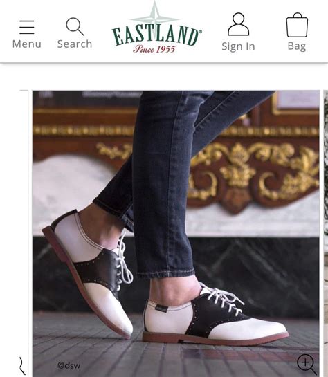 Sale ️eastland Oxford Sadie Saddle Shoes Black And White As Seen In
