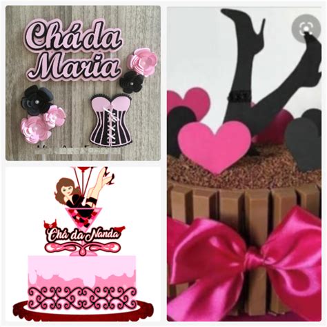 Arquivo De Corte Topo De Bolo Ch De Lingerie Elo